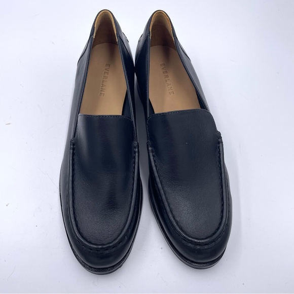 NEW Everlane Black Leather The Modern Loafer in Size 8.5 - Picture 4 of 14